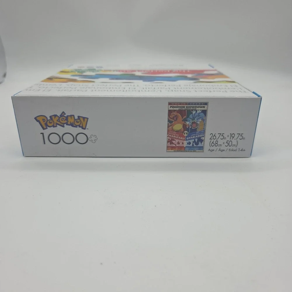 Buffalo Games Pokemon Showdown Charizard Gyarados 1000 PC Jigsaw Puzzle New